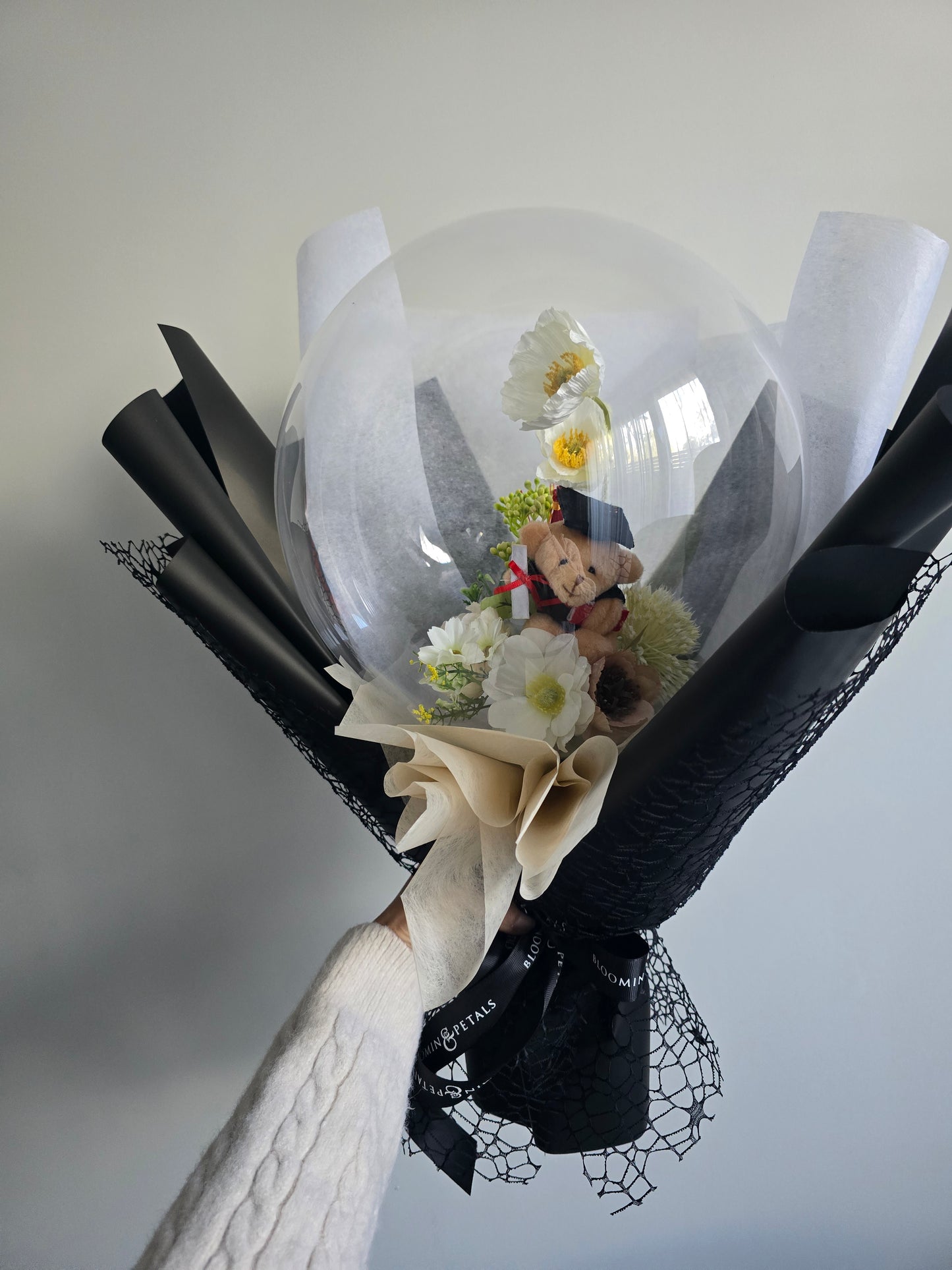 MINI Graduation Flower balloon bouquet