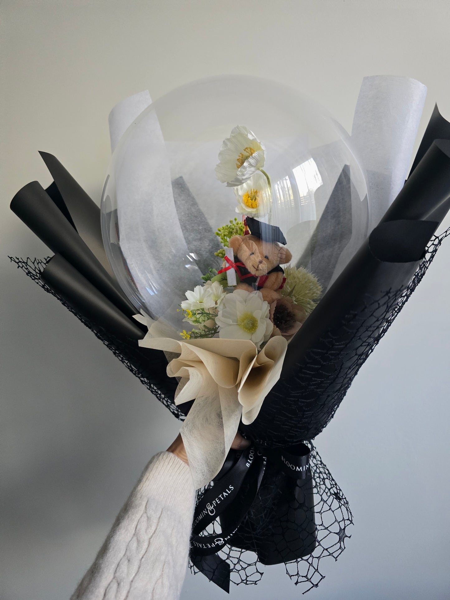 MINI Graduation Flower balloon bouquet