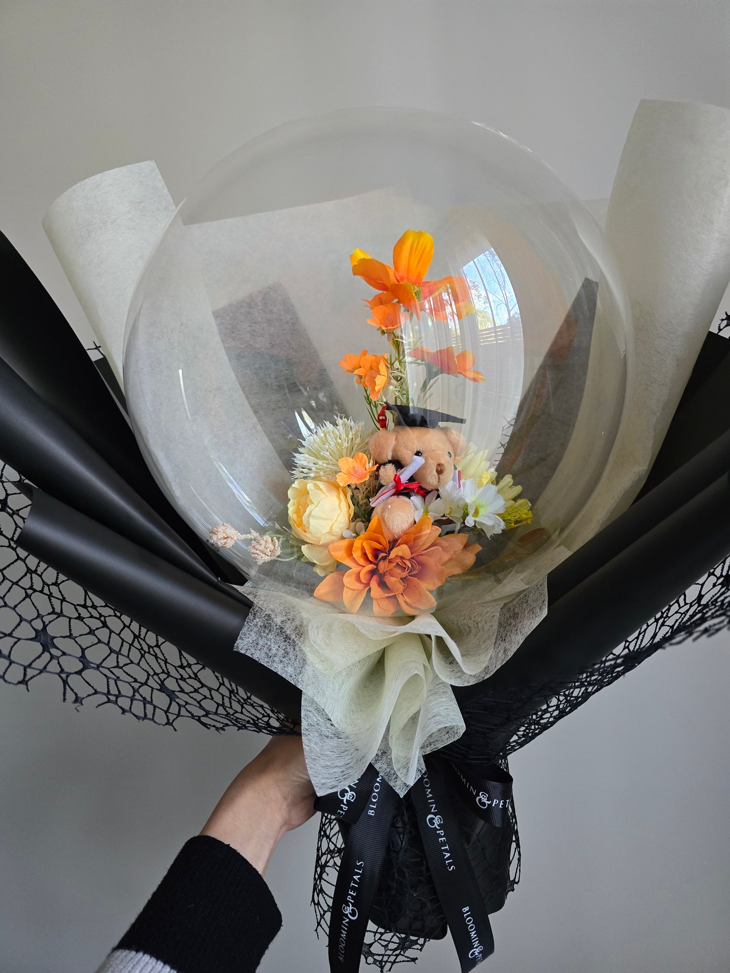 MINI Graduation Flower balloon bouquet
