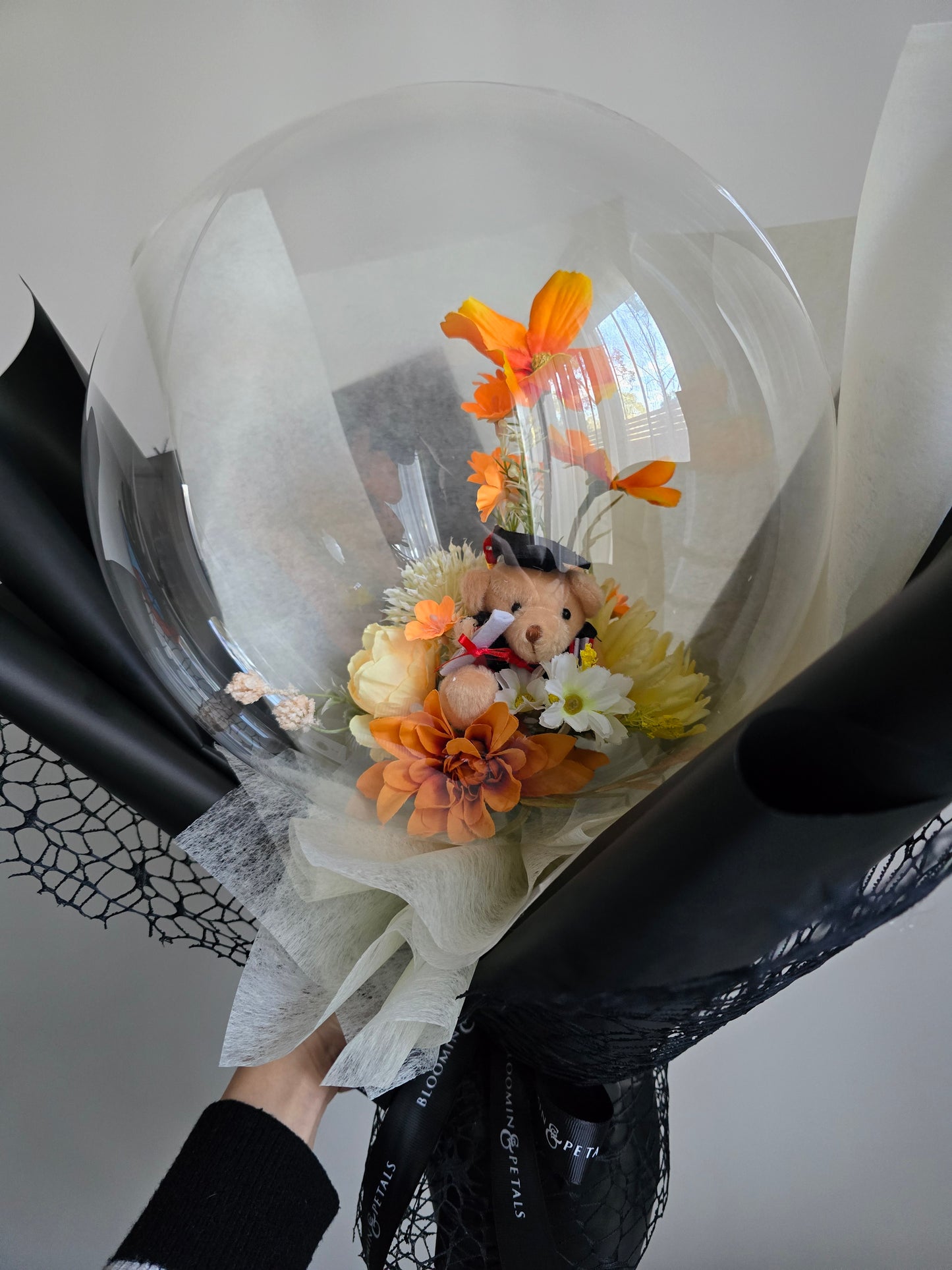 MINI Graduation Flower balloon bouquet