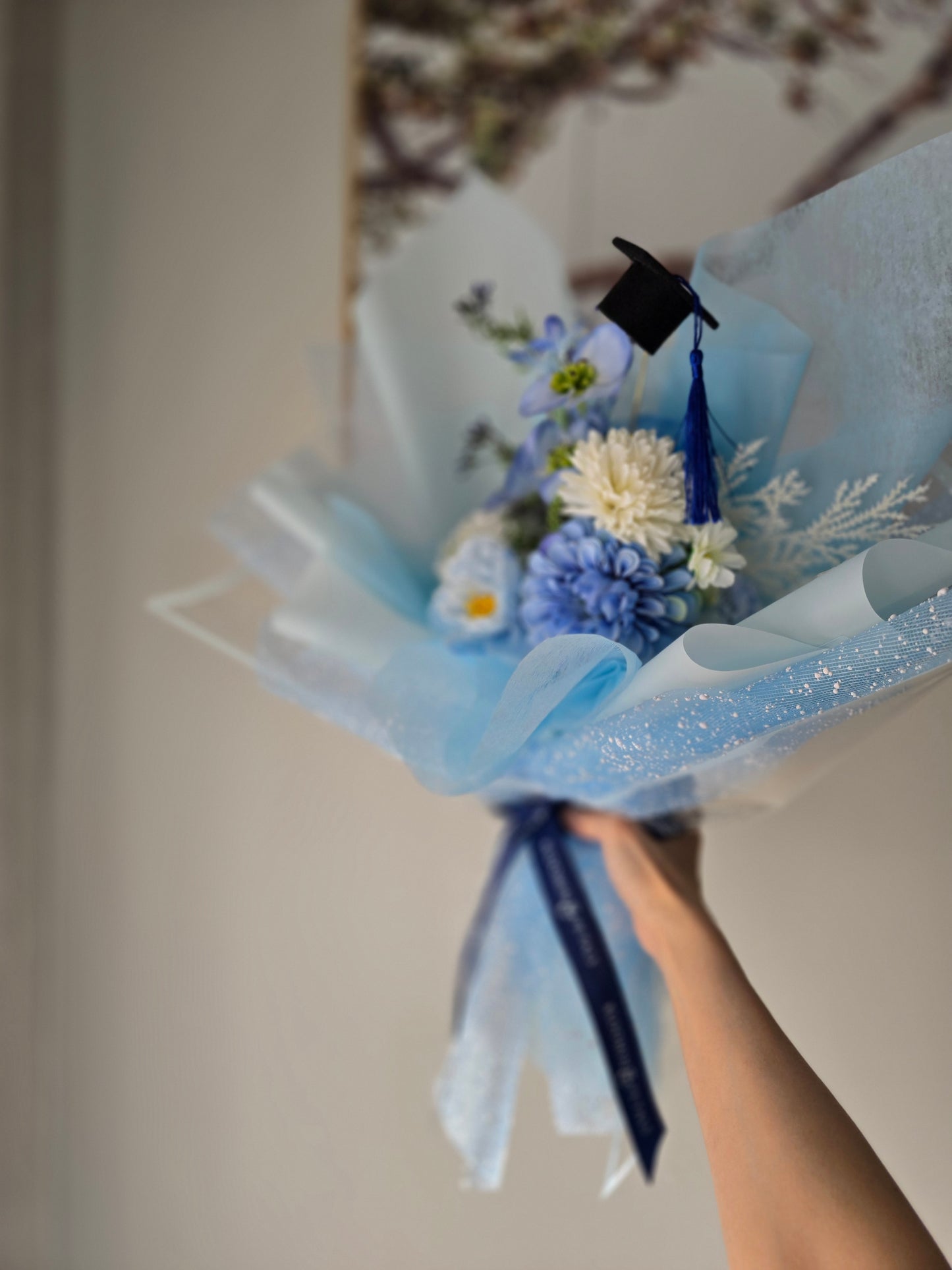 PREMIUM GRADUATION BOUQUET silk flower arrangement bouquet