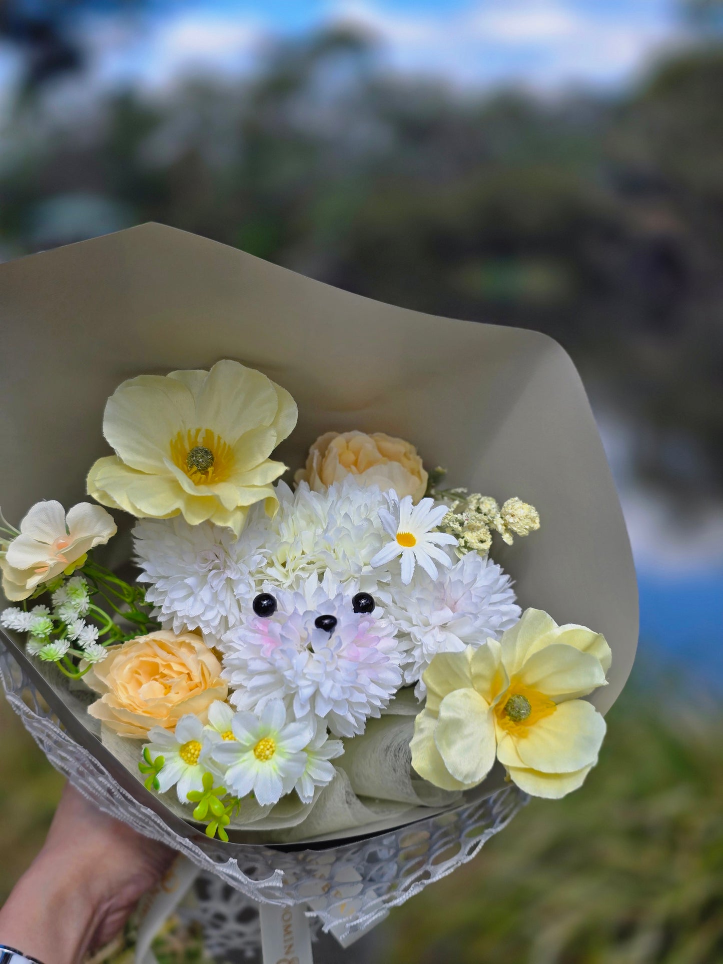 Puppy bouquet
